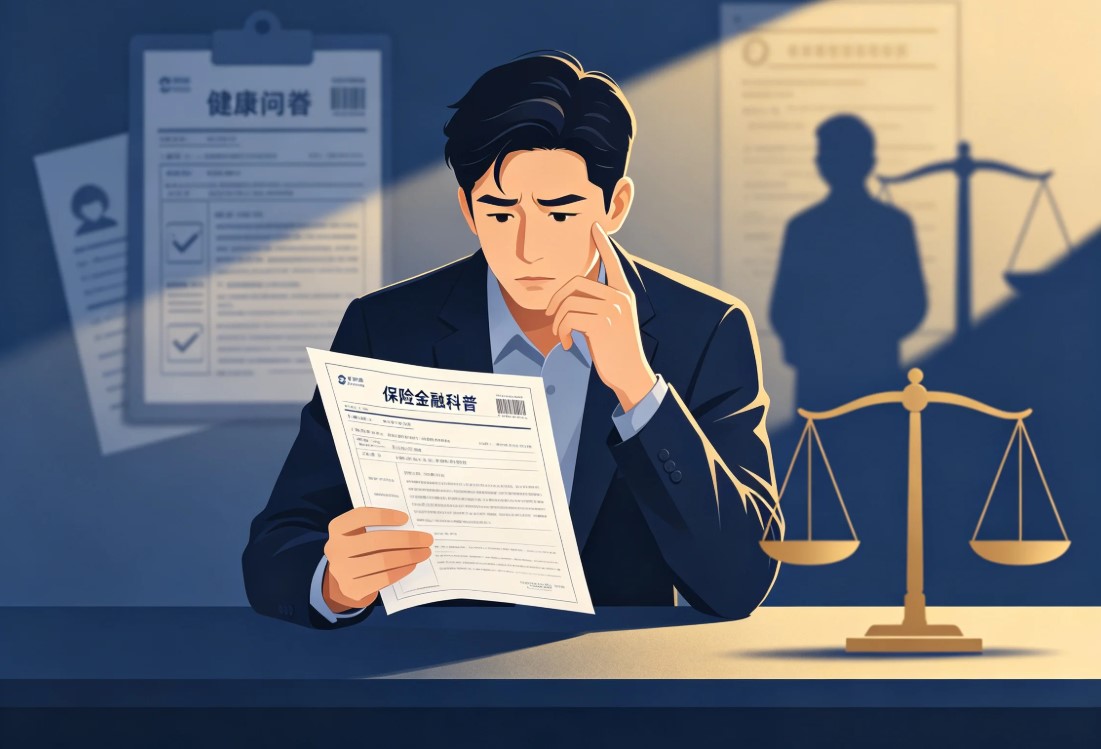 健康告知｜"我买了保险，凭什么不赔？"——2026年，一个真实拒赔案例背后的真相(图1)