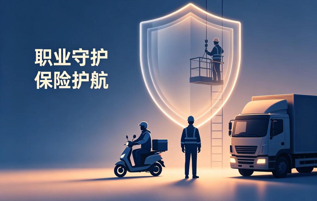 高危职业｜外卖骑手、高空作业者、货车司机——2026年，高危职业人群怎么买保险？(图1)